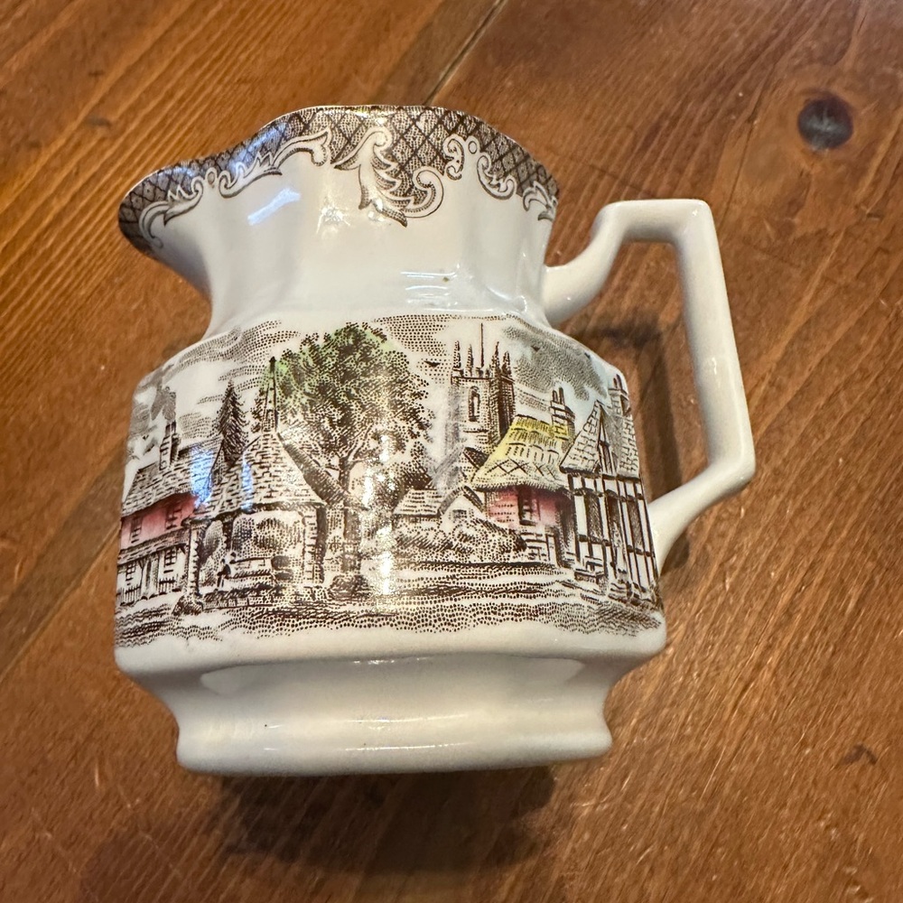 Shakespeare sonnets ironstone creamer